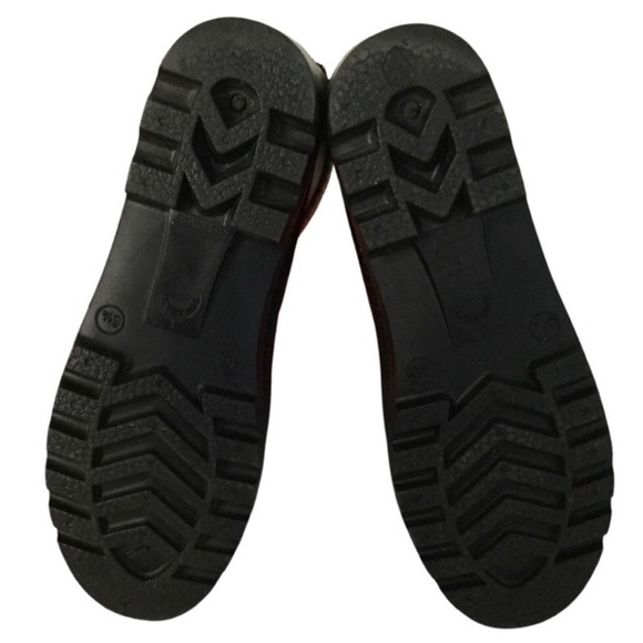 *SOLD* BURBERRY Knit Top Nova Check Black Rubber Knee Boots, SZ 40. - Picture 3 of 8